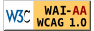 Valid WAI-AA WCAG 1.0